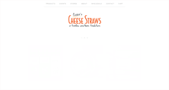 Desktop Screenshot of lizziescheesestraws.com